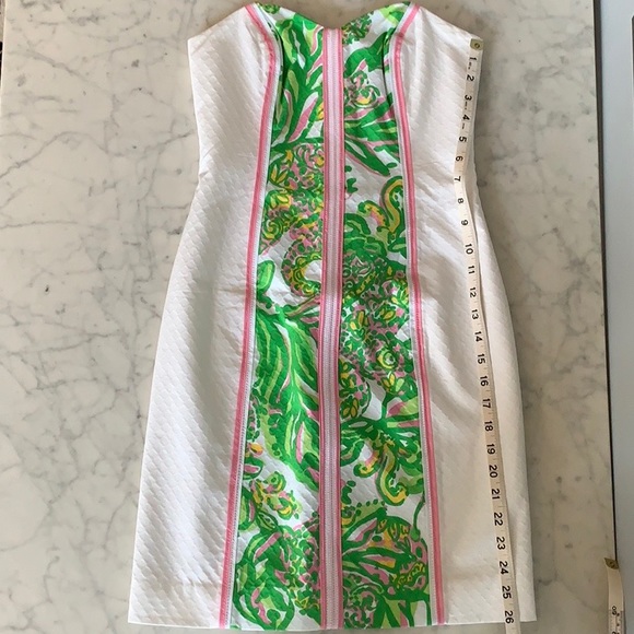 Lily Pulitzer Angela Strapless Dress - Picture 7 of 8